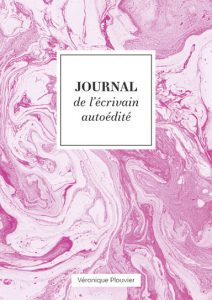 Journal de l'écrivain autoédité rose